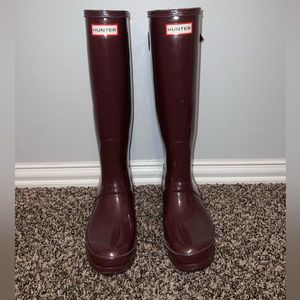 Hunter Rain Boots - Women’s 9